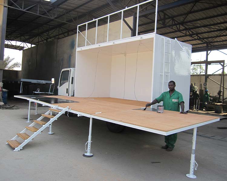 car poduim evenementiel